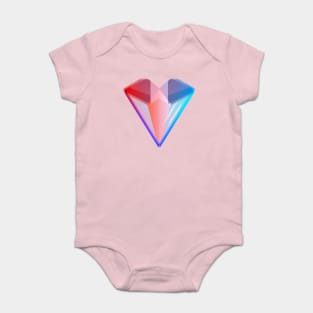 Gem Heart Baby Bodysuit